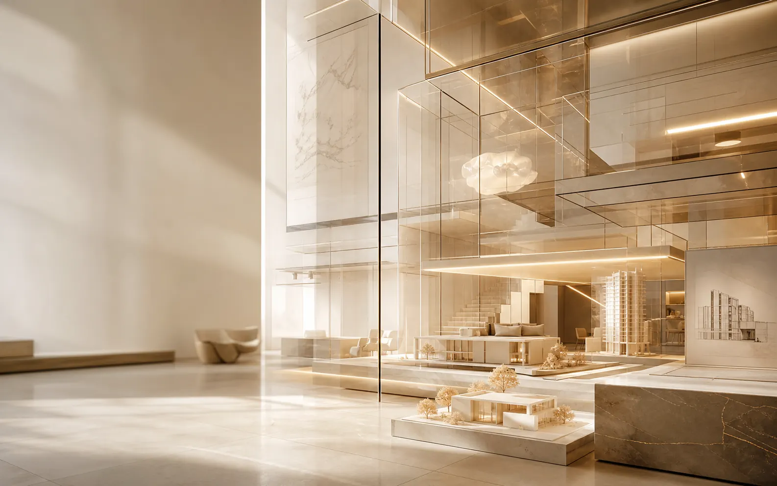 Architectural render showcase